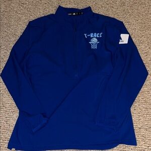 Adidas Men’s Lightweight Half Zip Warmup Size S